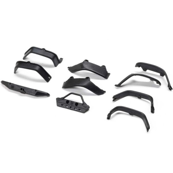 Axial nárazníky, blatníky Jeep Wrangler JLU: SCX30