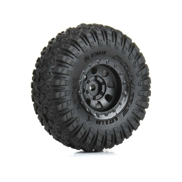 Pro-Line kolo 1:30, pneu Aztek, disk černý Clobber (4): Axial SCX30