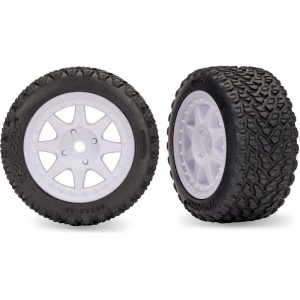 Traxxas kolo, disk 8-spoke, pneu Rally, přední (2)