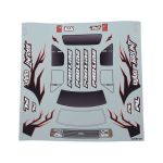 Pro-Line karosérie 1:16 Brunt červená: Arrma Quake Grom