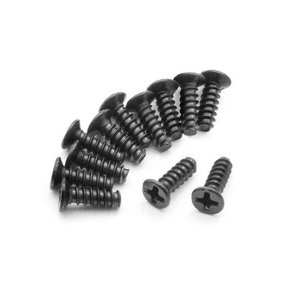 Samořezné šroubky se zápustnou hlavou KBHO 2,6x8mm (12 ks)