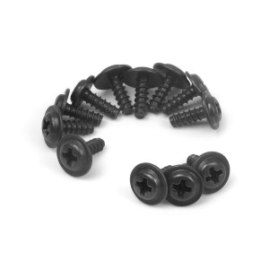 Samořezné šroubky s límcovou hlavou PWAO 2,3x7mm (12 ks)