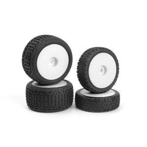 Microbe Buggy kola kompletní (bílá/přední/zadní)