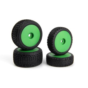 Microbe Buggy kola kompletní (zelená/přední/zadní)