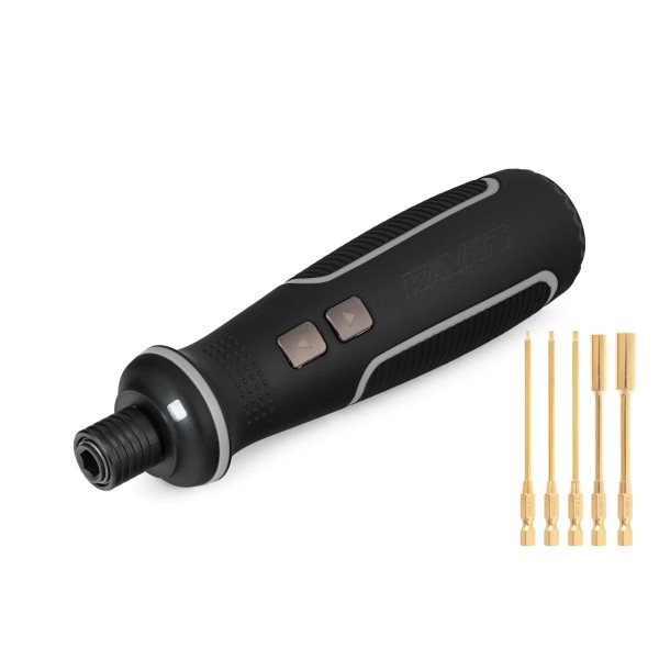 KAVAN Elektrický šroubovák vč. sady 5 ks bitů