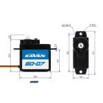 GO-07 (0.10s/60°, 0.9kg.cm)