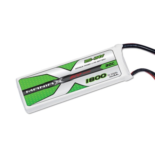 ManiaX Lipol 7.4V 1800mAh 30C