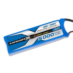 ManiaX Lipol 7.4V 5000mAh 45C