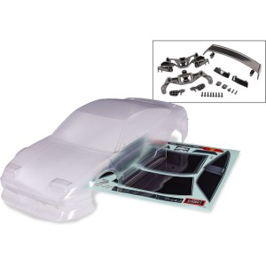 Traxxas karosérie Nissan 240SX čirá