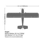 E-flite Timber 1.5m 10th Anniversary Special Edition AS3X SAFE Select BNF Basic