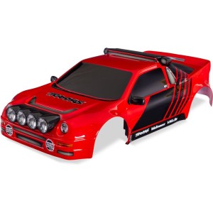 Traxxas karosérie Ford RS200 červená