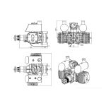 NGH GTT130-G Dvoutaktní benzinový motor