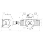 NGH GTT130-G Dvoutaktní benzinový motor