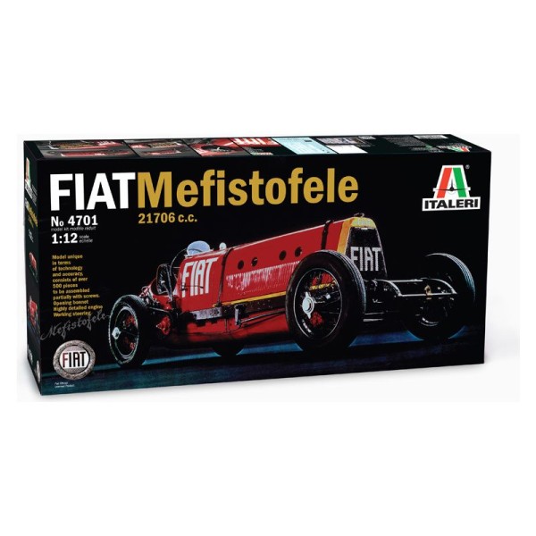 Italeri auto 4701 - FIAT MEFISTOFELE (1:12)