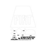 Italeri auto 4701 - FIAT MEFISTOFELE (1:12)