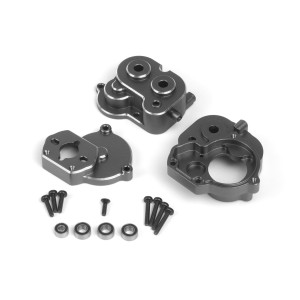 Hliníková skříň středové převodovky, gunmetal