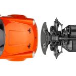 Sport 3 1973 Porsche Carrera RSR - Oranžová