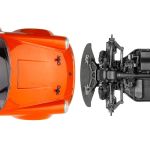 Sport 3 Flux 1973 Porsche Carrera RSR - Oranžová