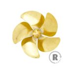 Raboesch lodní šroub tř.168 25mm M3 5-listý pravý