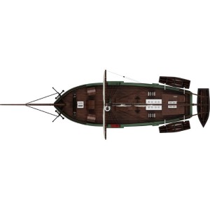 Modell-Tec Výzkumná plachetnice Gjoa 1:50 kit
