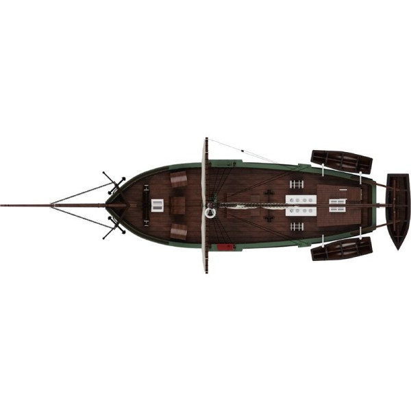 Modell-Tec Výzkumná plachetnice Gjoa 1:50 kit