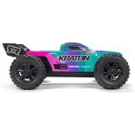 Arrma Mini Kraton 3S DSC BLX 1:16 4WD RTR tyrkysová/růžová