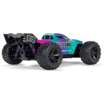 Arrma Mini Kraton 3S DSC BLX 1:16 4WD RTR tyrkysová/růžová
