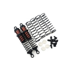 Hliníkové olejové tlumiče Big Bore Go, černé 90mm ( 2 ks )