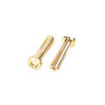 Works Team 4mm/G4 Gold zlaté konektory, délka 18mm, 4 ks