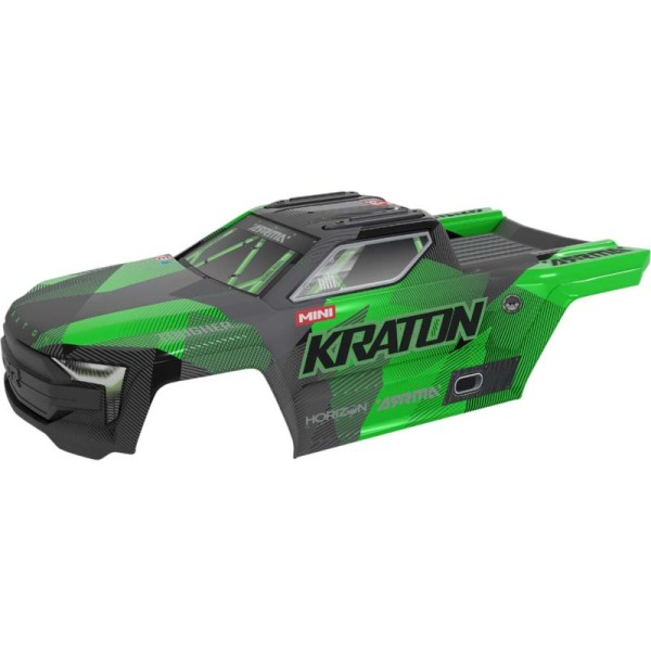 Arrma karosérie černá/zelená: Mini Kraton
