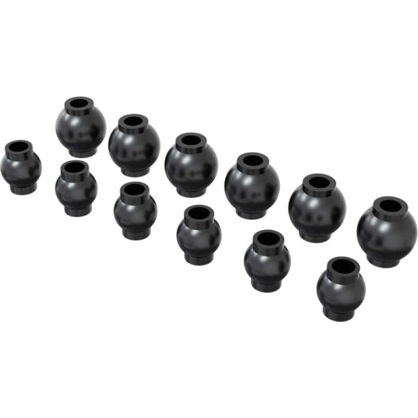 Arrma kuličky kulových čepů ocelové: Mini Kraton