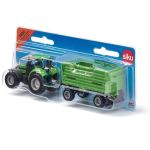 SIKU Blister - traktor DEUTZ-FAHR s vlečkou Fortuna