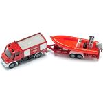 SIKU Blister - požární vozidlo Unimog s člunem