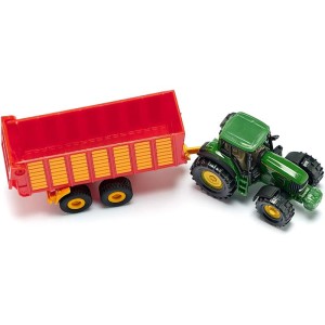 SIKU Blister - Claas s přívěsem na siláž