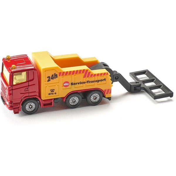 SIKU Blister - Odtahové auto s dodávkou