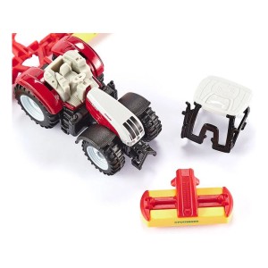 SIKU Blister - traktor Steyr se sekacími nástavci