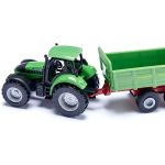 SIKU Blister - Traktor s univerzální vlečkou