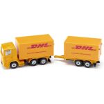 SIKU Blister - DHL kamion s přívěsem