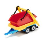 SIKU Blister - nákladní auto s korbou a vlekem