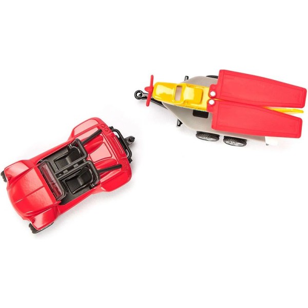 SIKU Blister - Buggy se sportovním letadlem