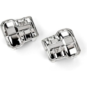 Traxxas kryt rozvodovky chromový (2)