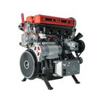 Teching čtyřválcový motor přeplňovaný