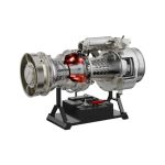 Teching trubohřídelový motor