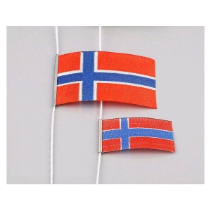 ROMARIN Vlajka Norsko 25x40mm / 15x30mm