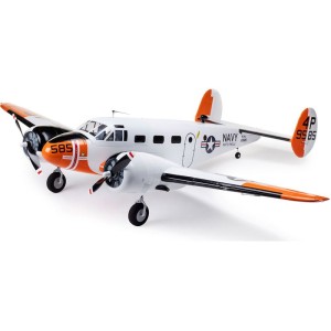 E-flite Beechcraft D18/RC-45J 1.5m BNF Basic AS3X+ SAFE Select