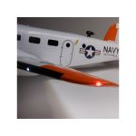 E-flite Beechcraft D18/RC-45J 1.5m BNF Basic AS3X+ SAFE Select
