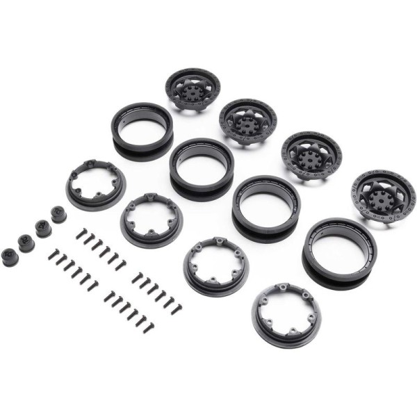 Axial kolo Trail-Gear 1.9, beadlock kroužek (4): SCX10III SR5