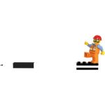 LEGO gelové pero s minifigurkou červené