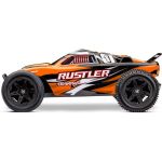 Traxxas Rustler 1:10 HD RTR oražový