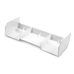 ULTIMATE 1/8 BUGGY plastové zadní křídlo V2 bílé